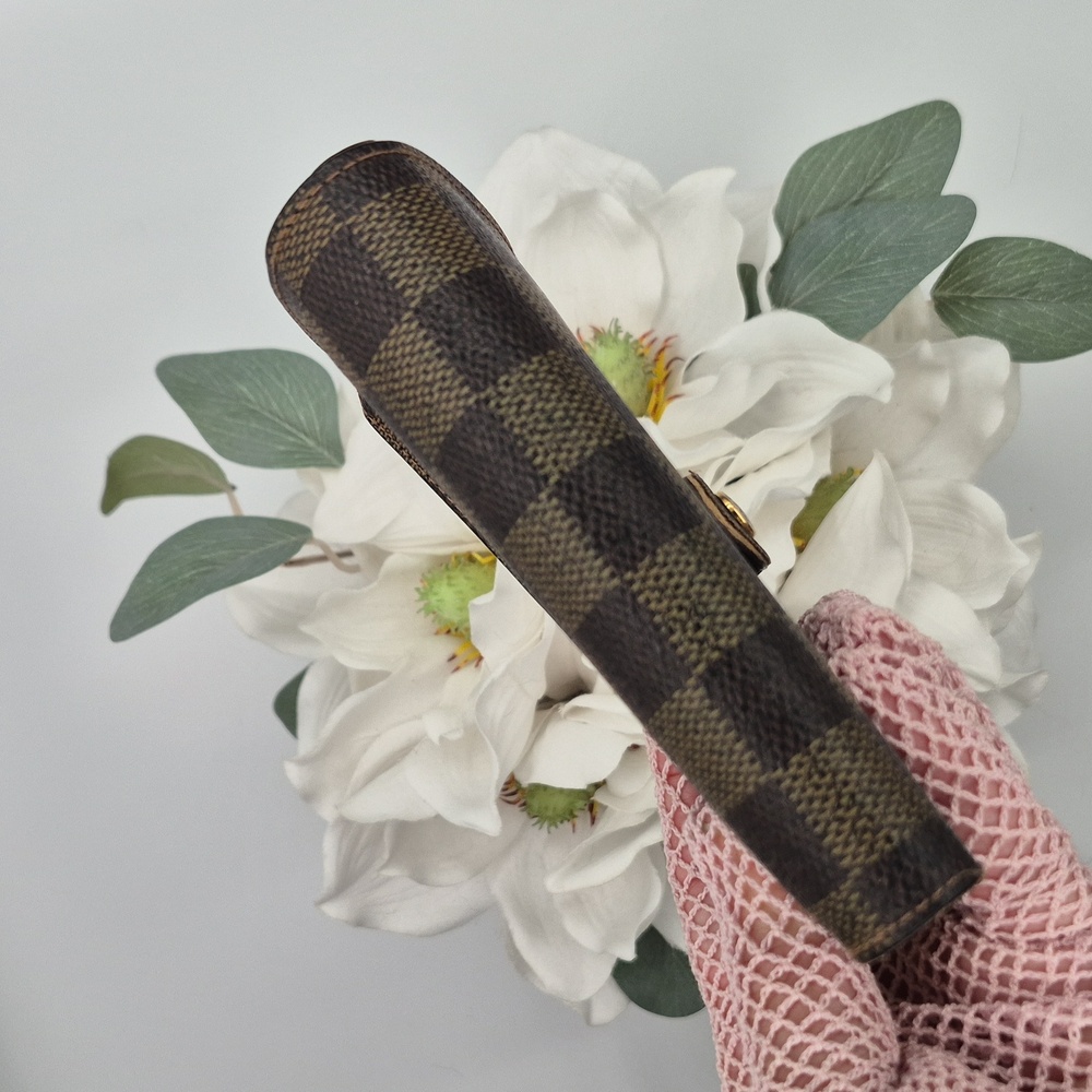 Authentic LOUIS VUITTON DAMIER Kisslock WALLET - Picture 9 of 15